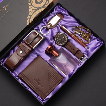Cross-Border Men's Gift Business Gift Suit Belt Wallet For Boyfriend Valentine's Day Christmas Gift