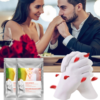 Valentine's Day Gift Cloning Powder Hand And Foot Mold Production Materials