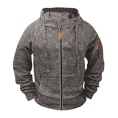 Premium Men's Hooded Sweater - Comfortable Loose Fit Sports Hoodie