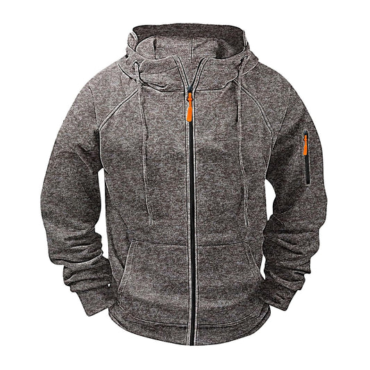 Premium Men's Hooded Sweater - Comfortable Loose Fit Sports Hoodie
