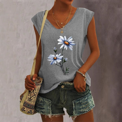 Women's Short-sleeve Wish-style Western-style Tank Top