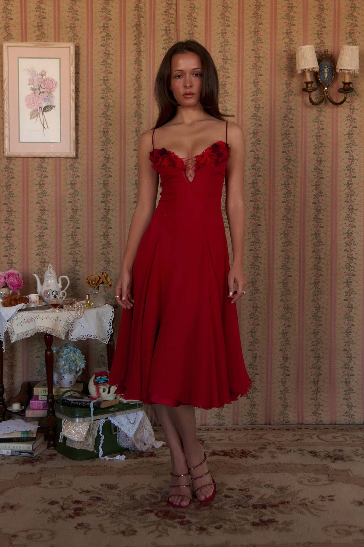 Women's Solid Color Loose And Versatile Camisole Dress