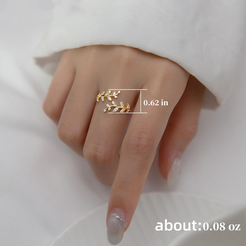 [Vine Style Stylish Ring] Stylish and Trendy Vine Style Ring, Elegant and Charming Ladies Ring, Ladies Ring Ornament