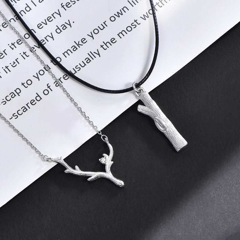 Long-distance Valentine's Day Gift Fashion Creative Branch Necklace