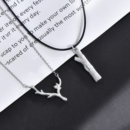 Long-distance Valentine's Day Gift Fashion Creative Branch Necklace