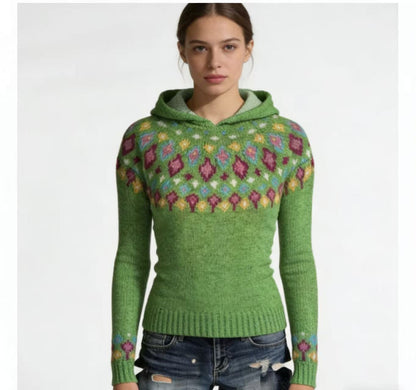 Best-selling Autumn Women's Sweater With Print