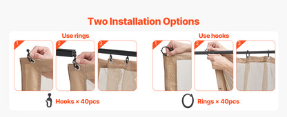 VEVOR Gazebo Netting Replacement Outdoor Garden Gazebo Ne 4-Panel Sidewall Mesh Gazebo Curtain with Double Zipper for Garden