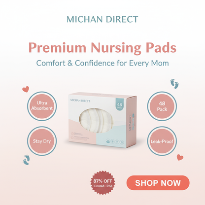 Premium Nursing Pads Marketing Banner