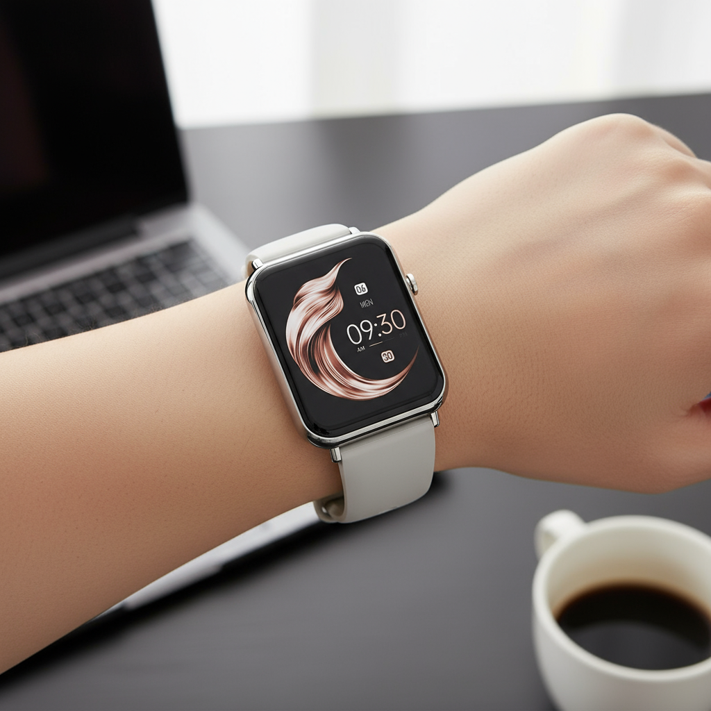 Smart Watch - Wrist Close-Up